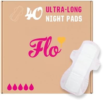 FLO - Organic Bamboo Pads, Day & Night Combo Pack, 15 Count
