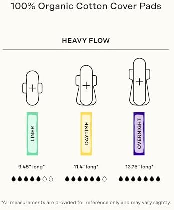 The Honey Pot Company - Sanitary Pads for Women - Non-Herbal Regular Flow w/Wings - Organic Cotton Cover & Ultra-Absorbent Pulp Core - Feminine Care - 20 ct