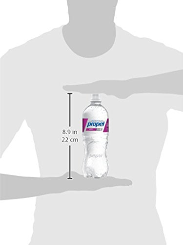 Propel Electrolyte Enhanced Water Sports Drink, Grape Flavored Water, Zero Calorie & Zero Sugar Hydration with Electrolytes and Vitamins C & E, 16.9 fl oz Bottles (12 Pack)