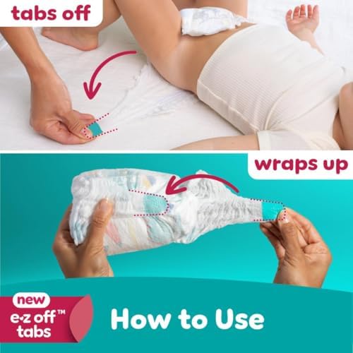 Pampers Diapers - Cruisers 360 - Size 4, 144 Count, Babyproof up to 100% Leakproof Pull-On Diaper