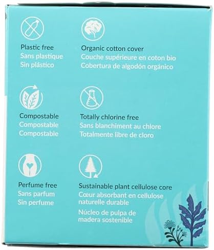Natracare Cotton Natural Feminine Ultra Pads Regular With Wings By Natracare, 14 Ea, 14 Count