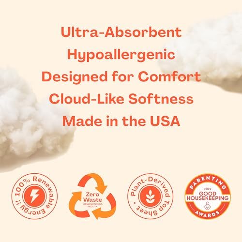 Hello Bello Premium Baby Diapers Size Newborn, 32 Count of Disposable, Extra-Absorbent, Hypoallergenic Baby Diapers with Snug and Comfort Fit, Alphabet Soup