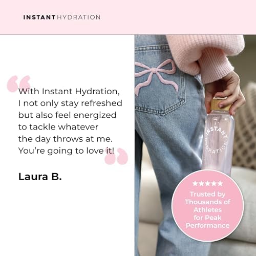 Instant Hydration Electrolytes Powder Packets - Raspberry Electrolyte Drink Mix - Zero Sugar - Keto, Vegan, Gluten-Free, Non-GMO - Boost Recovery, Brain Health, Muscle & Tissue Support- 30 Sticks
