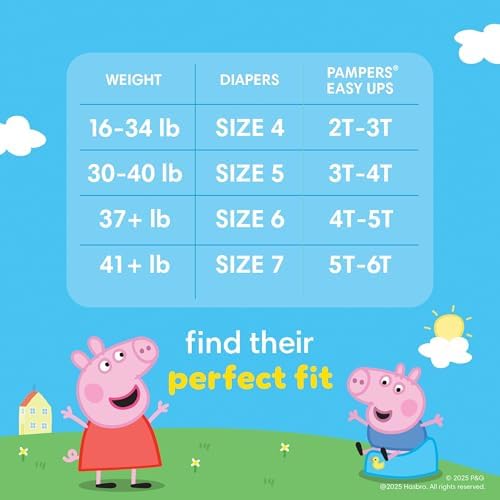 Pampers Training Pants - Easy Ups Girls & Boys - Size 4T-5T, 56 Count, My Little Pony Potty Underwear (Packaging May Vary)