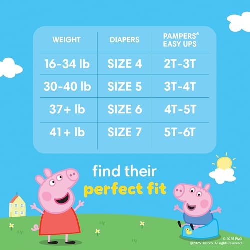 Pampers Training Pants - Easy Ups Girls & Boys - Size 4T-5T, 56 Count, My Little Pony Potty Underwear (Packaging May Vary)