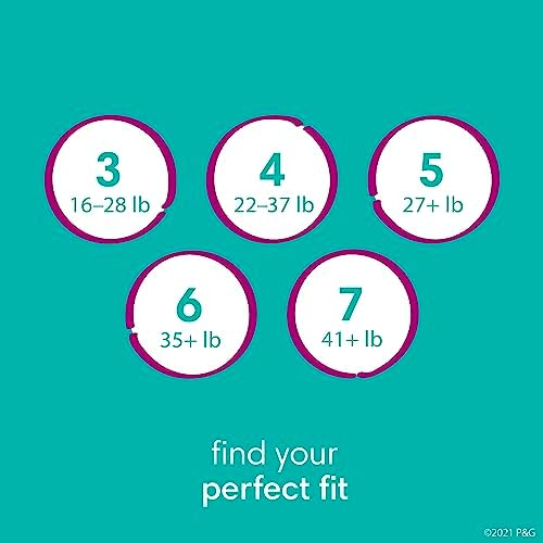 Pampers Diapers - Cruisers 360 - Size 4, 144 Count, Babyproof up to 100% Leakproof Pull-On Diaper