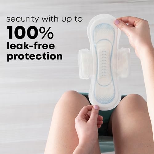 U by Kotex Ultra Thin Pads, Clean & Secure, Heavy Absorbency, 56 Count (Packaging May Vary)