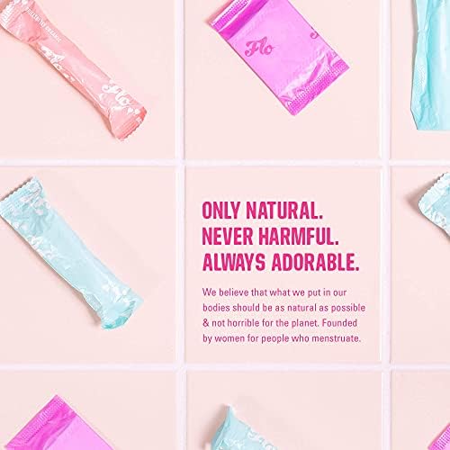 FLO - Organic Bamboo Pads, Day & Night Combo Pack, 15 Count