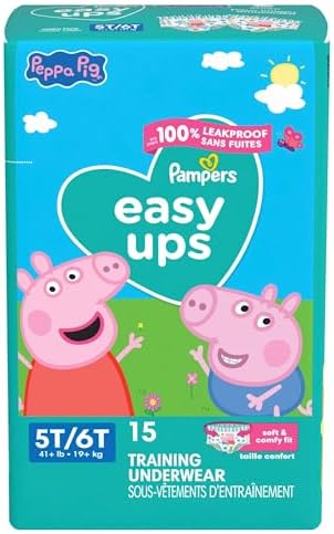 Pampers Training Pants - Easy Ups Girls & Boys - Size 4T-5T, 56 Count, My Little Pony Potty Underwear (Packaging May Vary)