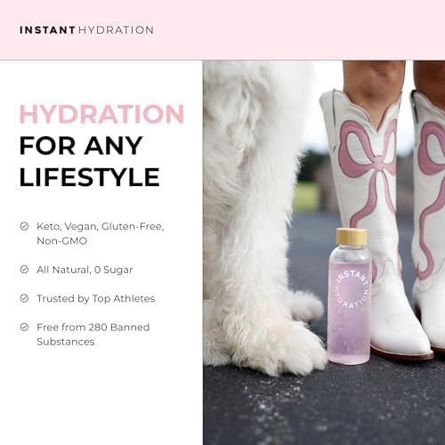 Instant Hydration Electrolytes Powder Packets - Raspberry Electrolyte Drink Mix - Zero Sugar - Keto, Vegan, Gluten-Free, Non-GMO - Boost Recovery, Brain Health, Muscle & Tissue Support- 30 Sticks