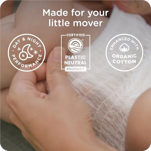 SmartyPants Pull Up Style Diapers | EWG Verified Safe & Plant-Based | Quilted 360 Waistband, Super Absorbent for Overnight Leak Protection | Training Pants by HealthyBaby | Size 5 (38 Count)