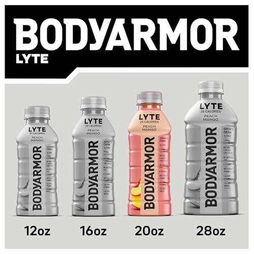BODYARMOR Sports Drink Sports Beverage, Blue Raspberry, Natural Flavors With Vitamins, Potassium-Packed Electrolytes, No Preservatives, Perfect For Athletes, 12 ounce (Pack of 8)
