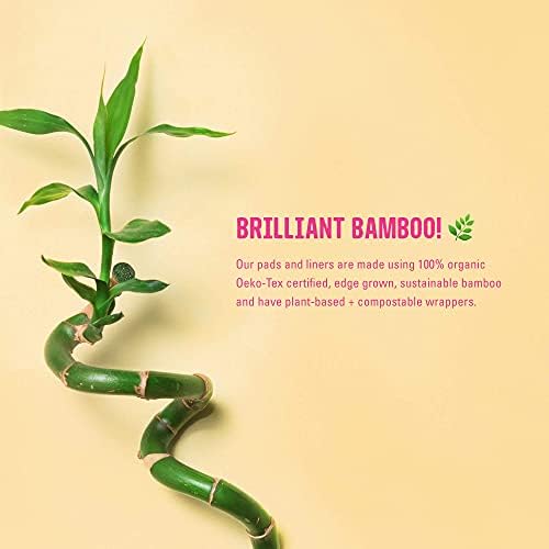 FLO - Organic Bamboo Pads, Day & Night Combo Pack, 15 Count