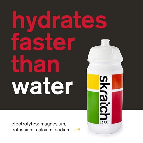 Skratch Labs Hydration Powder | Sport Drink Mix | Electrolytes Powder for Exercise, Endurance, and Performance | Lemon + Lime | 20 Servings | Non-GMO, Vegan, Kosher