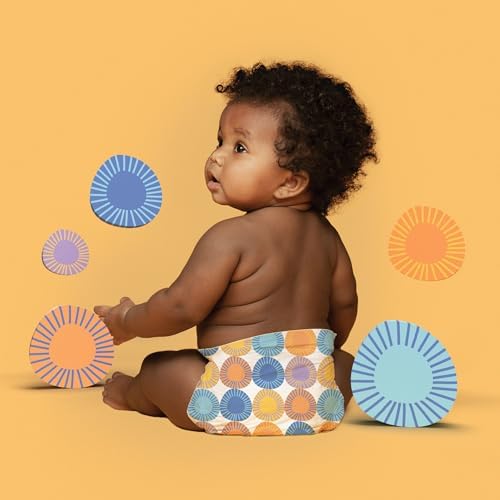 Hello Bello Premium Baby Diapers Size Newborn, 32 Count of Disposable, Extra-Absorbent, Hypoallergenic Baby Diapers with Snug and Comfort Fit, Alphabet Soup