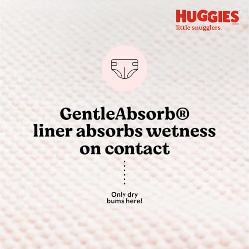Huggies Size Newborn Diapers, Little Snugglers Baby Diapers, Size Newborn (up to 10 lbs), 31 Count, Packaging May Vary