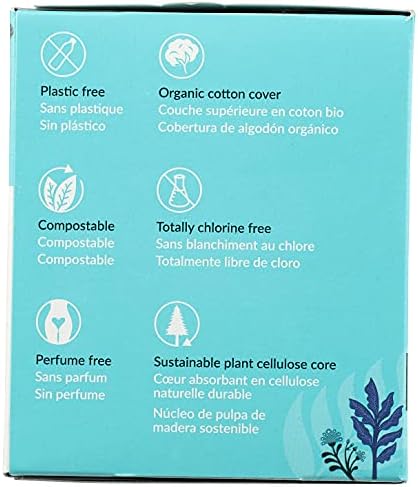 Natracare Cotton Natural Feminine Ultra Pads Regular With Wings By Natracare, 14 Ea, 14 Count