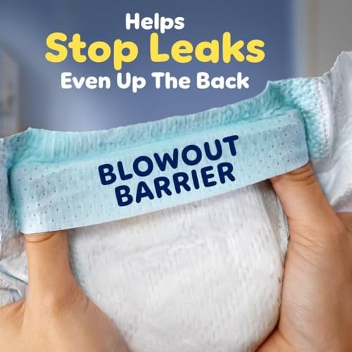 Pampers ZZZ Overnight Diapers, Size 4 (22-37 lbs), 58 Count, Nighttime Protection Disposable Baby Diaper, Night Time Leak and Skin Protection