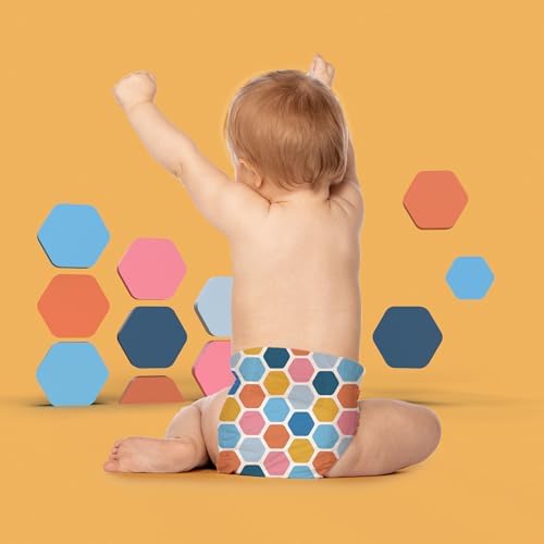 Hello Bello Premium Diapers Size 2, Happy Camper & Live Leaf Love Designs, 74ct Club Box