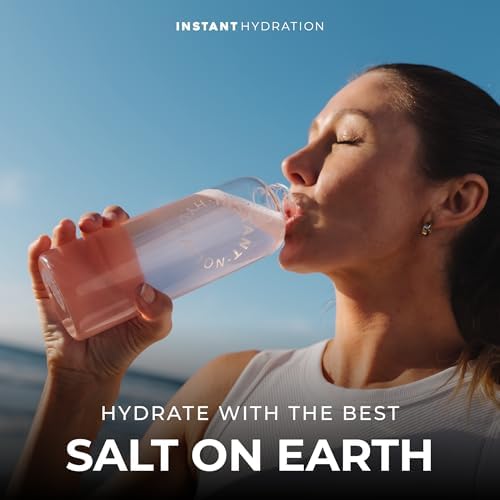 Instant Hydration Electrolytes Powder Packets - Raspberry Electrolyte Drink Mix - Zero Sugar - Keto, Vegan, Gluten-Free, Non-GMO - Boost Recovery, Brain Health, Muscle & Tissue Support- 30 Sticks