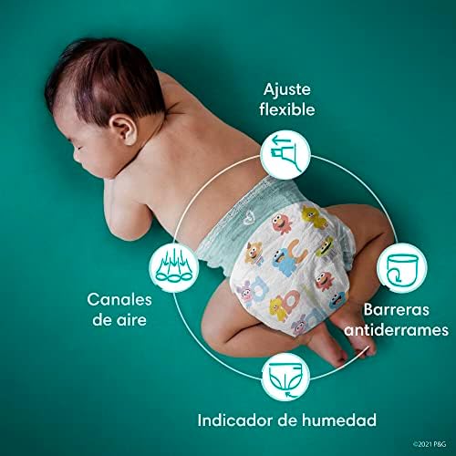 Pampers Diapers - Baby Dry - Size 1, 44 Count, Absorbent Disposable Infant Diaper (Packaging May Vary)