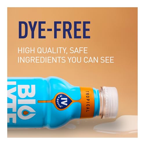 BIOLYTE Electrolyte Drink - Doctor-Formulated Hydration Drink, HSA & FSA Electrolytes Water, Chemotherapy Must Haves for Women & Men, Rehydration IV Liquid in a Bottle - Lemon Lime, 16 Fl Oz (12 Pack)