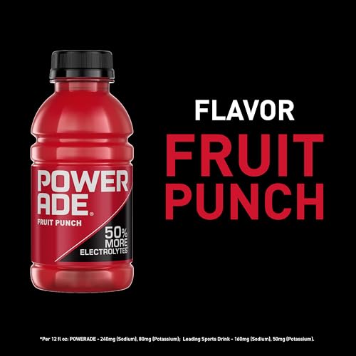 POWERADE Sports Drink Grape, 20 Ounce (Pack of 8)