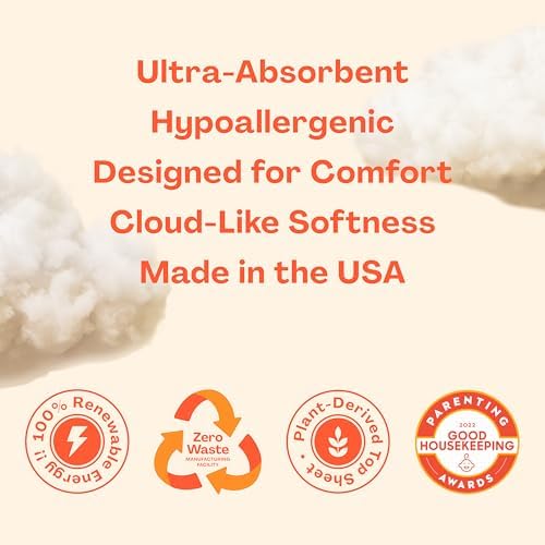 Hello Bello Premium Baby Diapers Size Newborn, 32 Count of Disposable, Extra-Absorbent, Hypoallergenic Baby Diapers with Snug and Comfort Fit, Alphabet Soup