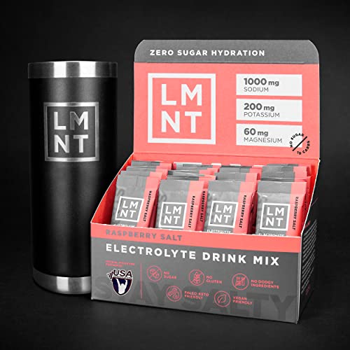 Drink LMNT Zero Sugar Electrolytes - Citrus Salt | Drink Mix | 30-Count