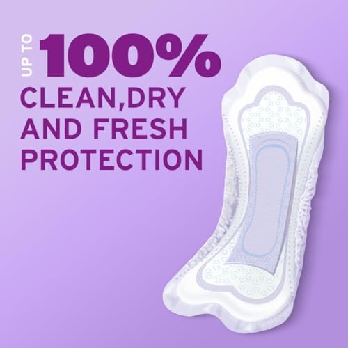 Poise Incontinence & Postpartum Pads for Bladder Leaks, 4 Drop Moderate Absorbency, Regular Length, 20 Count, Packaging May Vary