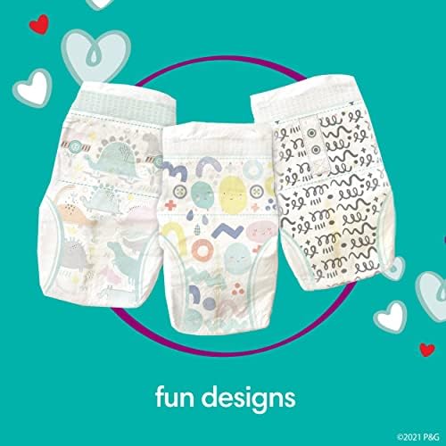 Pampers Diapers - Cruisers 360 - Size 4, 144 Count, Babyproof up to 100% Leakproof Pull-On Diaper