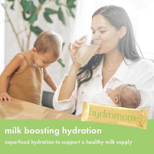 Boobie Hydromom Superfood Electrolyte Drink Mix, Blue Raspberry Lemonade | Refreshing Energy & Hydration Boost for Mamas | On-The-Go & Travel Essentials for Pregnancy, Lactation, & Beyond, 15 Packets