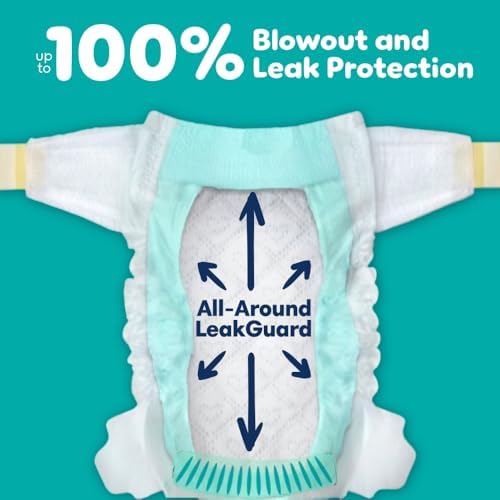 Pampers Baby Diapers - Swaddlers - Size 0, 84 Count, Ultra Absorbent Disposable Newborn Diaper