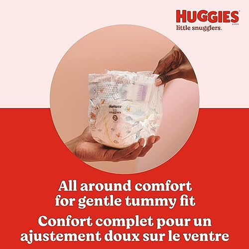 Huggies Size Newborn Diapers, Little Snugglers Baby Diapers, Size Newborn (up to 10 lbs), 31 Count, Packaging May Vary