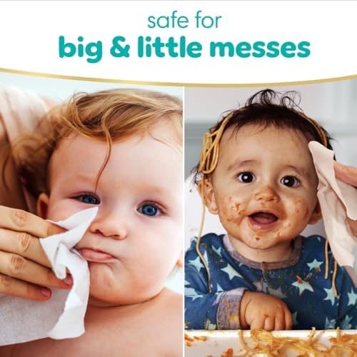 Pampers Baby Wipes, Sensitive, Water Based Wipe, Clinically Proven, Hypoallergenic, and Unscented for Babies, 336 Wipes Total (4 Flip-Top Packs)