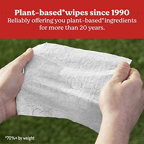 Huggies Simply Clean Unscented Baby Diaper Wipes, 3 Flip-Top Packs (192 Wipes Total), Packaging May Vary