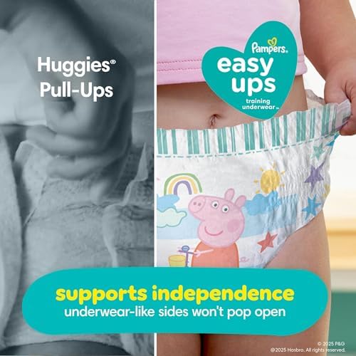Pampers Training Pants - Easy Ups Girls & Boys - Size 4T-5T, 56 Count, My Little Pony Potty Underwear (Packaging May Vary)