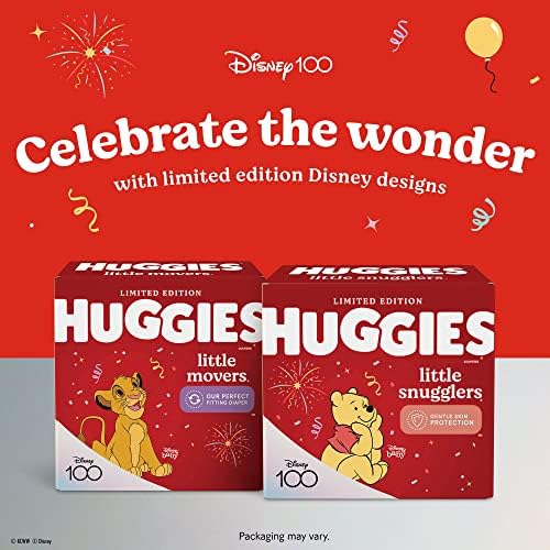 Huggies Size Newborn Diapers, Little Snugglers Baby Diapers, Size Newborn (up to 10 lbs), 31 Count, Packaging May Vary