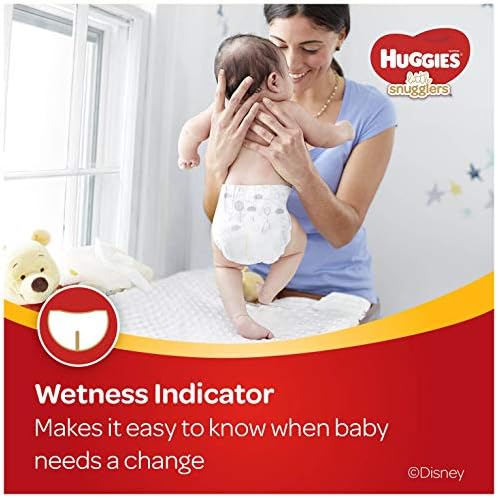 Huggies Size Newborn Diapers, Little Snugglers Baby Diapers, Size Newborn (up to 10 lbs), 31 Count, Packaging May Vary