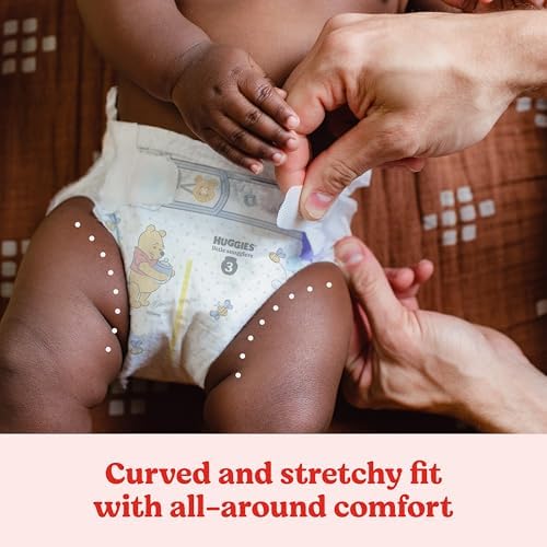 Huggies Size Newborn Diapers, Little Snugglers Baby Diapers, Size Newborn (up to 10 lbs), 31 Count, Packaging May Vary