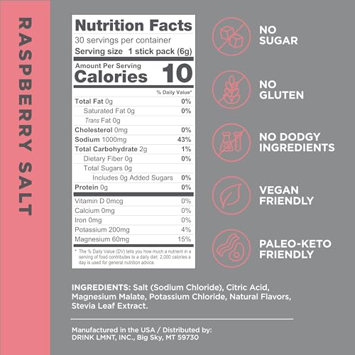 Drink LMNT Zero Sugar Electrolytes - Citrus Salt | Drink Mix | 30-Count