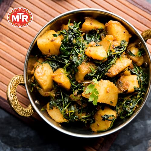 MTR - Shahi Paneer - Mild Tomato Gravy with Cottage Cheese - Authentic Indian Flavors - Flavorful, Easy, Ready-to-Eat Meal - Experience the Richness of Paneer in a Hearty Tomato Curry (Pack of 6)