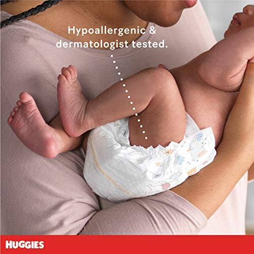 Huggies Size Newborn Diapers, Little Snugglers Baby Diapers, Size Newborn (up to 10 lbs), 31 Count, Packaging May Vary