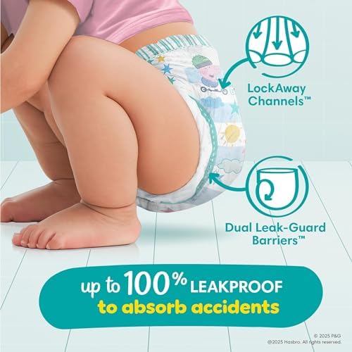Pampers Training Pants - Easy Ups Girls & Boys - Size 4T-5T, 56 Count, My Little Pony Potty Underwear (Packaging May Vary)