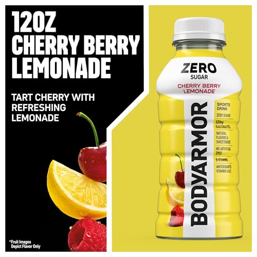 BODYARMOR LYTE Sports Drink Low-Calorie Sports Beverage, Peach Mango, Coconut Water Hydration, Natural Flavors With Vitamins, Potassium-Packed Electrolytes, Perfect For Athletes, 12 Fl Oz (Pack of 8)