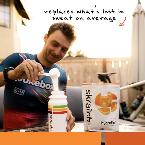 Skratch Labs Hydration Powder | Sport Drink Mix | Electrolytes Powder for Exercise, Endurance, and Performance | Lemon + Lime | 20 Servings | Non-GMO, Vegan, Kosher