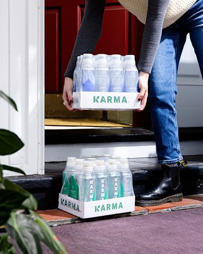 Karma Probiotic Water - 12 Pack, Watermelon Wild Berry Drink - Immune & Gut Health Support