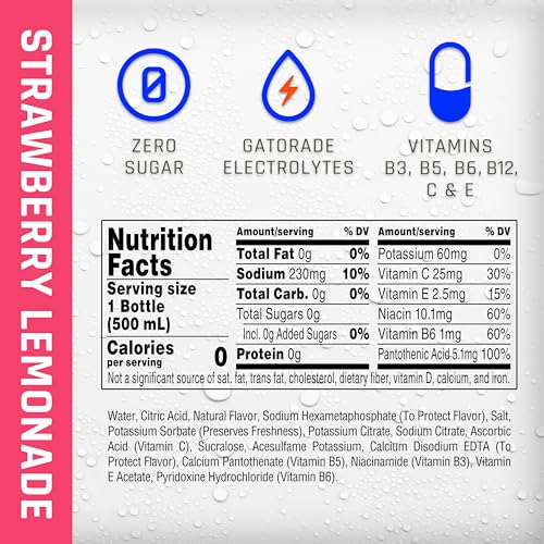 Propel Electrolyte Enhanced Water Sports Drink, Grape Flavored Water, Zero Calorie & Zero Sugar Hydration with Electrolytes and Vitamins C & E, 16.9 fl oz Bottles (12 Pack)