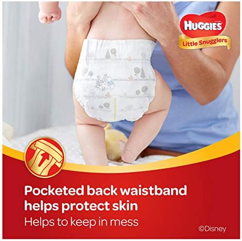 Huggies Size Newborn Diapers, Little Snugglers Baby Diapers, Size Newborn (up to 10 lbs), 31 Count, Packaging May Vary