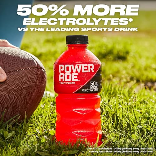POWERADE Sports Drink Grape, 20 Ounce (Pack of 8)